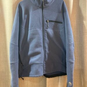 Mountain Hardwear Blue Fleece Jacket